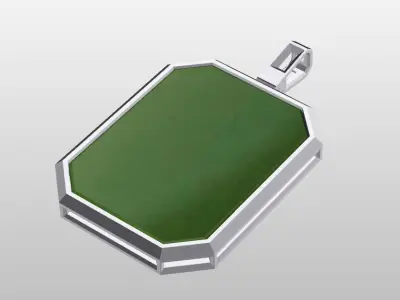 frame necklace Free 3D model