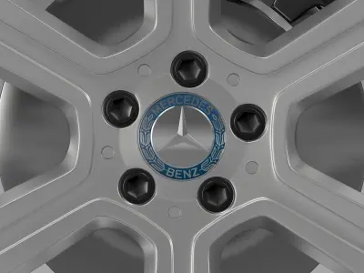 Mercedes Benz C 300 Exclusive line wheel 3D model