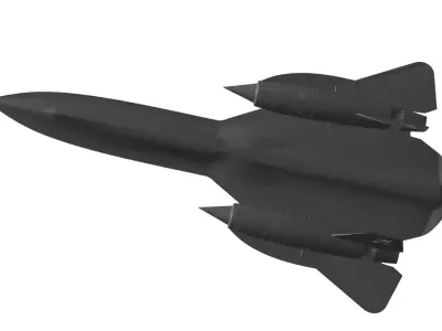 Lockheed SR-71A Blackbird 3D model