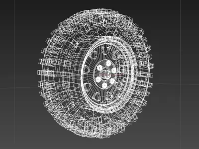tyre WHEEL 3D model