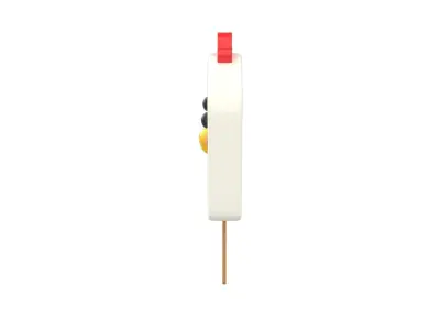 Cartoon Chicken Ice Cream Cute  Low-poly 3D model