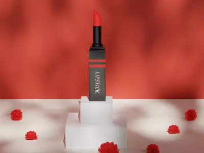 LipStick 3d Product Model Free 3D model