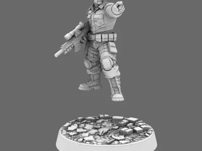 CT-All American Heroes Arch Duke 3D print model