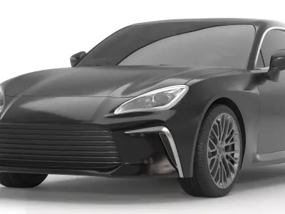 Generic Coupe 01 3D model