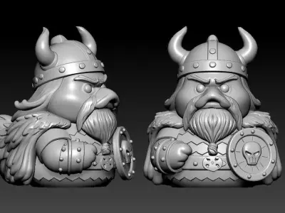 Rubber Duck - Stoick the Vast - How to Train Your Dragon 3D print model