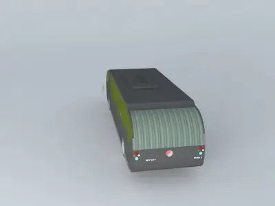 super bus Free 3D model