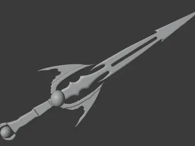 Vampire Sword 3D model