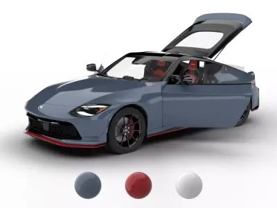 Nissan Nismo Z 2027 HQ 3d model 3D model