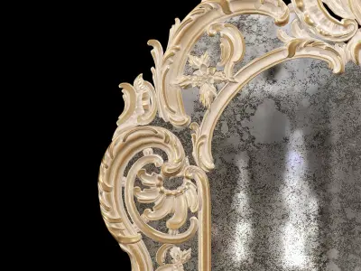stavros george III style mirror 3D model