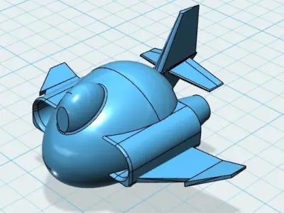 Eggcraft F-4 Phantom 3D print model