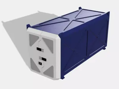 Shipping Container A  3D print model