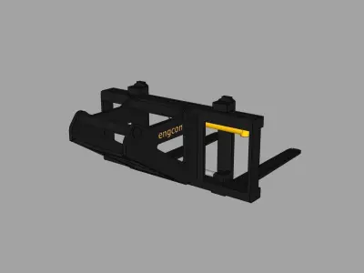 Fourche Engcon - Engcon fork 3D model