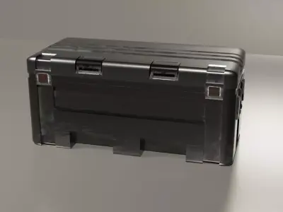 Military Crate 3d model Free 3D model