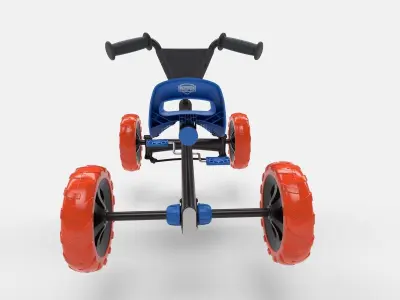 3 Wheel Kids Cycle Low-poly 3D model