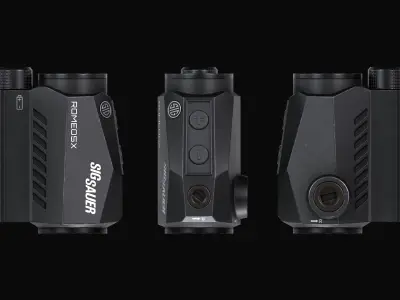 Sig Sauer ROMEO5X Red Dot Sight  Low-poly 3D model