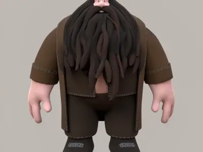 Dwarf 3D model