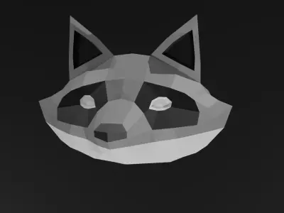 Mapache  Free 3D model