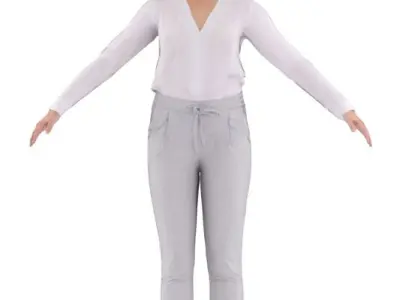 Melanie Rigged 001