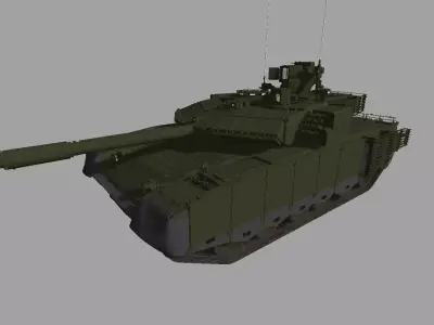Russian MBT T-90M 3D model