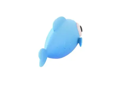 Fish Character 3D model