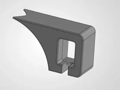Ducati Scrambler Gear indicator Mount  3D model