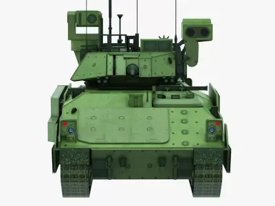 Infantry Fighting Vehicle Military Army Game Ready Low-poly 3D model