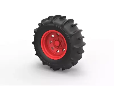  Rear wheel for Dune Buggy 3 3D print model