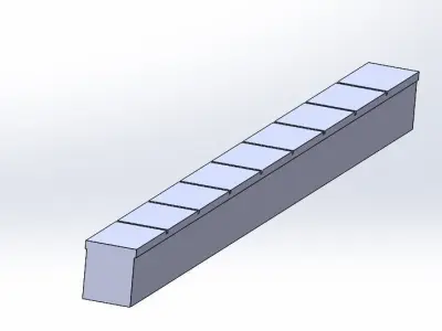 Set An der Schiene in H0 3D print model