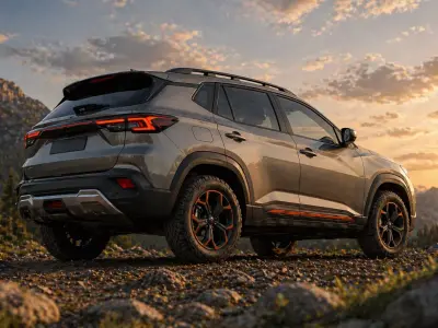  Adventure SUV 3D Model STL Rugged Travel Car  Vehicle 3D Print  3D print model