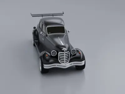 Sport car Free 3D model Polygon mesh