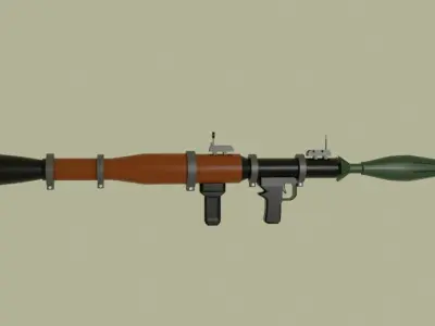 Rocket launcher  3D model
