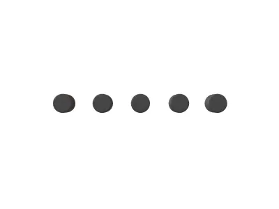 Morse Code 5 v1 001 Low-poly 3D model