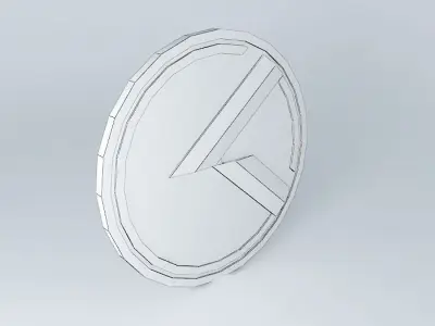 3.0 K logo wheel center cap Free 3D model