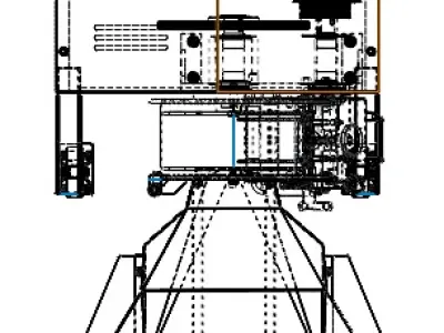 Dicer  Food Processing Machine  Industrial Machine 3D model