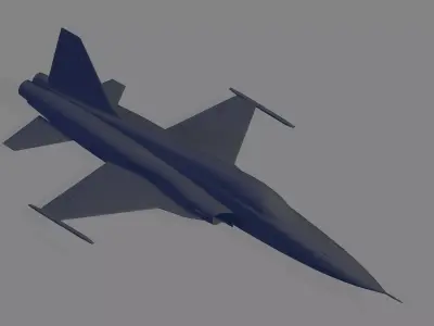 F-5E Tiger II 3D model