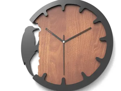 Wall Clock 3D model purchase