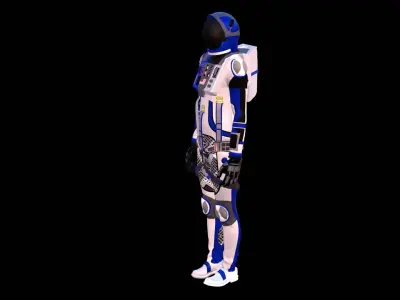 Astronaut Spacesuit Malaysia 3D model