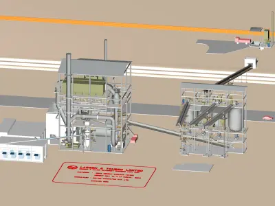 Oman Cement-Cement Mill Department Free 3D model