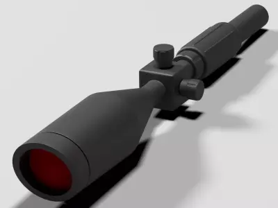 Telescopic Sniper 3D model