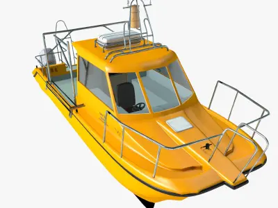 Maccoma research vessel 3D model