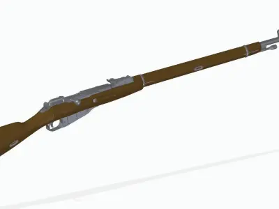 Mosin 91-30 3D model