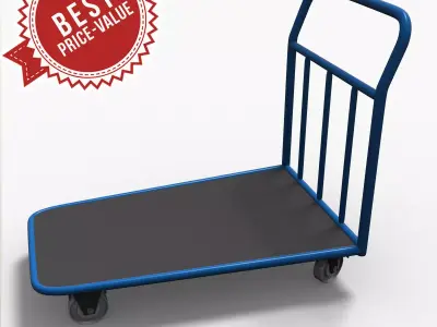 Cart platform 3D model