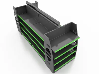 Shelf 3D model 10 3D model