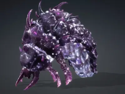 Larval-V2b 3D model