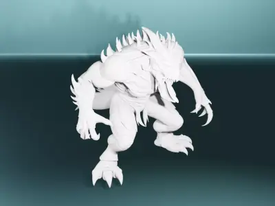 The Abyssal Harbinger of Eternal Nightmares 3D model