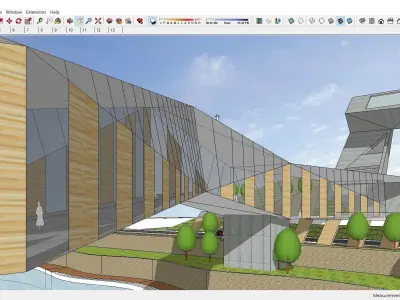 Sketchup Bridge C1 Free 3D model