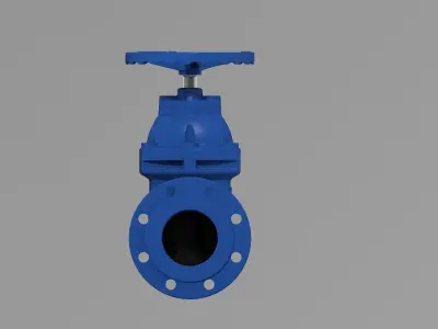Resilient-seated gate valves  Free 3D model