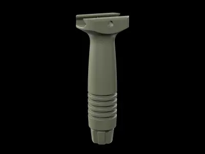 Knights Armament Forward Grip Vertical Grip Low-poly 3D model