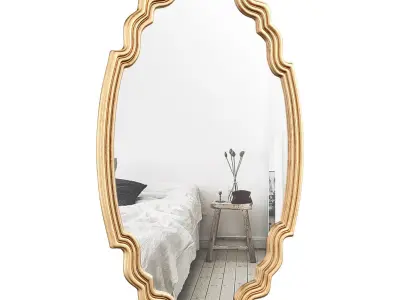 Broadmeadow Accent Wall Mirror ROSP5037 3D model