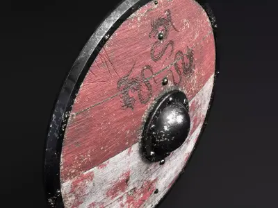 Vikings Shield 3D model   3D model
